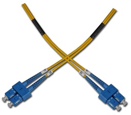 Optický patchkabel duplexní, SC-SC 9 125um SM 5m, OS2
