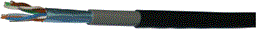 DATACOM FTP drát CAT5E 305m OUTDOOR double jacket