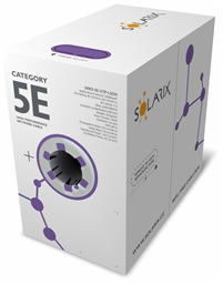 Instalační kabel Solarix CAT5E UTP LSOH Dca-s1,d2,a1 305m box SXKD-5E-UTP-LSOH