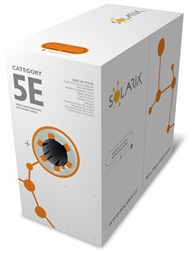 Instalační kabel Solarix CAT5E FTP PE Fca venkovní 305m box SXKD-5E-FTP-PE