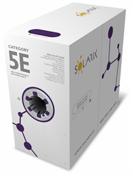Instalační kabel Solarix CAT5E UTP LSOH Dca-s1,d2,a1 500m box SXKD-5E-UTP-LSOH