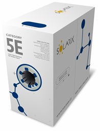 Instalační kabel Solarix CAT5E FTP PVC Eca 305m box SXKD-5E-FTP-PVC