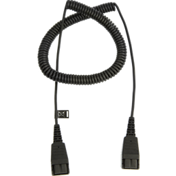 Jabra Extension cord, QD-QD, 0,5-2m, coiled