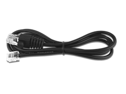 Kabel RJ12 24V pro pokladní zásuvku a tiskárnu, 1,1 m, černý