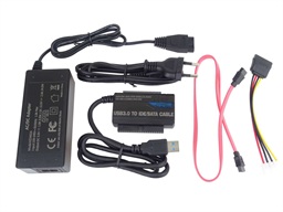 PremiumCord USB 3.0 - SATA + IDE adaptér s kabelem