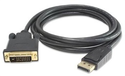 PremiumCord DisplayPort na DVI kabel 2m, stín. M M