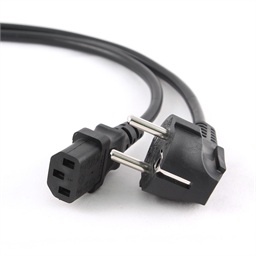 Kabel CABLEXPERT síťový 1,8m 220 230V napájecí, VDE