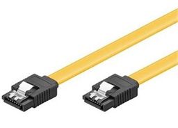 PremiumCord 0,5m SATA 3.0 datový kabel 1.5GBs 3GBs 6GBs, kov.západka