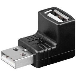 PremiumCord USB redukce A-A, Male Female 90°