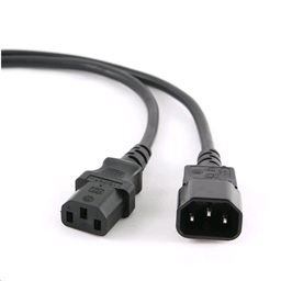 Kabel C-TECH síťový, prodlužovací, 3m VDE 220 230V napájecí