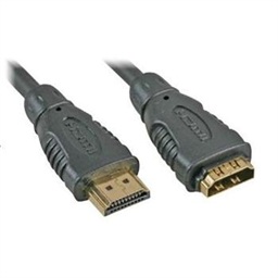 PremiumCord prodlužovací kabel HDMI, M F, 3m