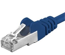 Premiumcord Patch kabel CAT6a S-FTP, RJ45-RJ45, AWG 26 7 5m, modrá