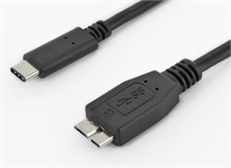 PremiumCord USB-C M - USB 3.0 Micro-B M, 0,6m