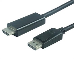 PremiumCord DisplayPort na HDMI kabel 1m M M