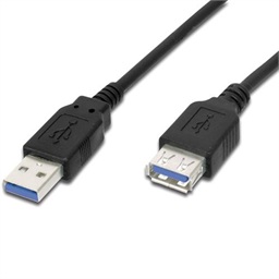 PremiumCord Prolužovací kabel USB 3.0 A-A, M F, 1m