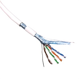 DATACOM FTP drát CAT5E  PVC,Eca 305m bílý