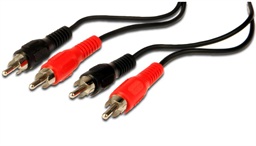 PremiumCord Kabel 2x CINCH-2x CINCH M M 3m