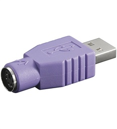 PremiumCord Redukce USB male - PS 2 female