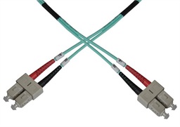 Optický patch kabel duplex SC-SC 50 125 MM 5m OM3
