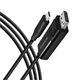 AXAGON RVC-DPC, USB-C -> DisplayPort redukce kabel 1.8m, 4K 60Hz
