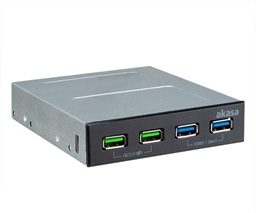 AKASA USB hub 2 x Quick Charge 3.0 + 2 x USB 3.1
