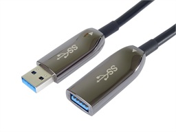 PremiumCord USB 3.2 + 2.0 AOC prodluž. kabel, 15m