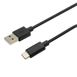 Kabel C-TECH USB 2.0 AM na Type-C kabel (AM CM), 2m, černý
