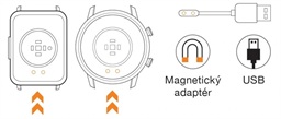 NABÍJECÍ MAGNETICKÝ ADAPTÉR PRO ALIGATOR WATCH PRO ALIGATOR WATCH LIFE