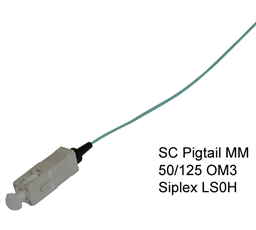 Pigtail Fiber Optic SC PC 50 125MM,2m OM3