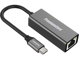 PremiumCord Převodník USB-C na Gigabit kon. RJ45