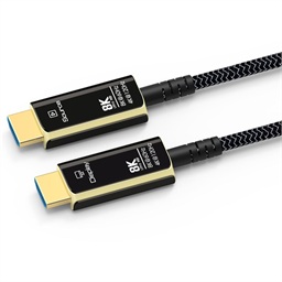 PremiumCord Ultra High Speed HDMI 2.1 optický fiber kabel 8K@60Hz,zlacené 15m
