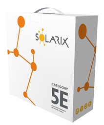Instalační kabel Solarix CAT5E FTP PE Fca venkovní 100m box SXKD-5E-FTP-PE