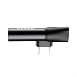 Baseus CATL41-01 Rozbočovač USB-C 3.5mm Jack Black
