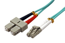 Optický patch cord Duplex LC-SC 50 125 1m MM OM4