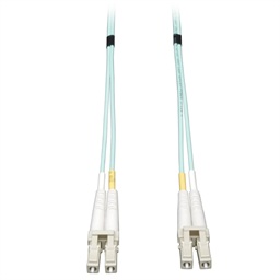 Optický patch kabel 10Gb Duplex Multimode 50 125, OM3 (LC LC), modrá, 3m