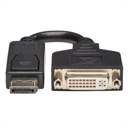 Video adaptér DisplayPort DVI (Samec Samice), 15.2cm