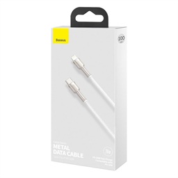 Baseus Datový kabel Cafule USB-C Lightning PD 20W 1m bílý