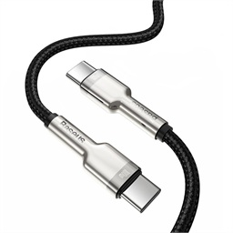 Baseus Datový kabel Cafule USB-C USB-C 1m 100W (20V 5A) černý