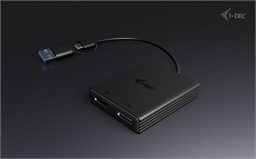 i-tec USB-A USB-C Dual 4K DP Video Adapter