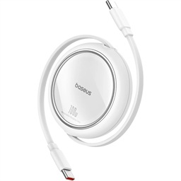Baseus Datový kabel Free2Draw mini USB-C USB-C 1m 100W bílý