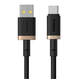 Baseus Rychlonabíjecí kabel Dura USB USB-C 1m 60W černo zlatý