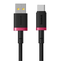 Baseus Rychlonabíjecí kabel Dura USB USB-C 1m 60W červeno černý