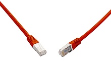 SOLARIX 10G patchkabel CAT6A SFTP LSOH 2m,červený