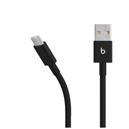 Beats USB-A USB-C Woven Cable (1.5m)-Black (2ks)