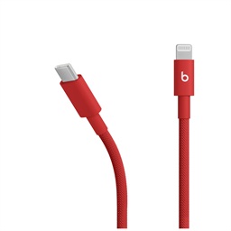 Beats USB-C Lightning Woven Cable (1.5m)-Rapid Red