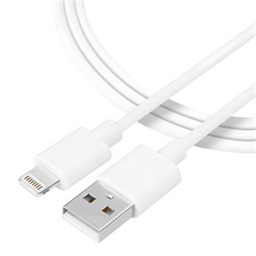 Tactical Smooth Thread Cable USB-A Lightning 0.3m White