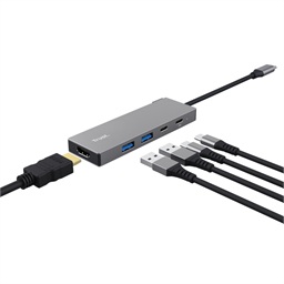 TRUST DALYX 5-IN-1 MULTIPORT ADAPTER