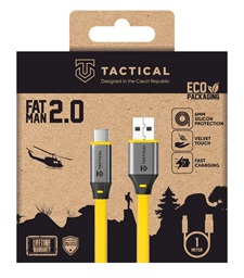 Tactical Fat Man 2.0 Cable USB-A USB-C 1m Yellow