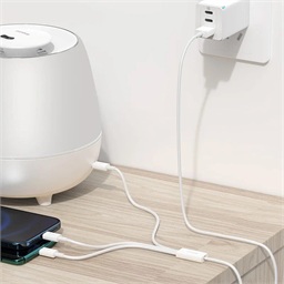 Baseus Superior Series Fast Charging Datový Kabel USB-A - USB-C microUSB Lightning 3.5A 1m Stellar W