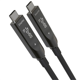 PremiumCord USB-C kabel Gen2 AOC DP1.4, 10m